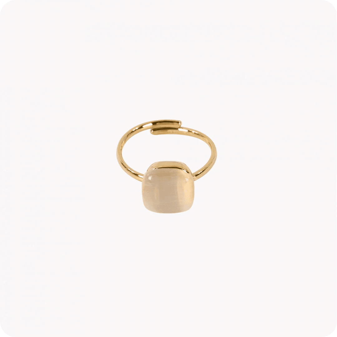 Anello regolabile colore: beige