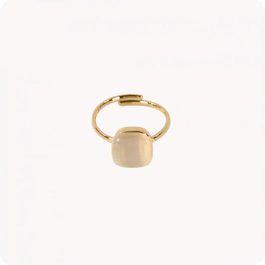 Anello regolabile colore: beige