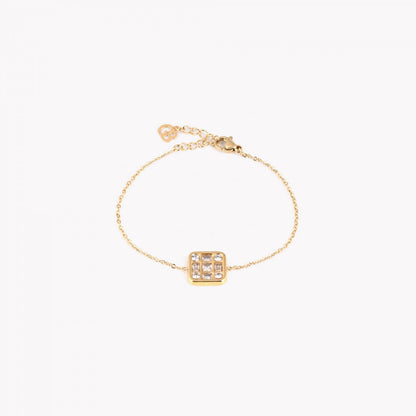 Bracciale con forma geometrica