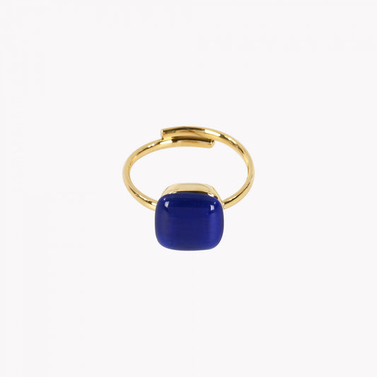 Anello regolabile colore: blu